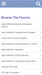 Mobile Screenshot of highdefforum.com